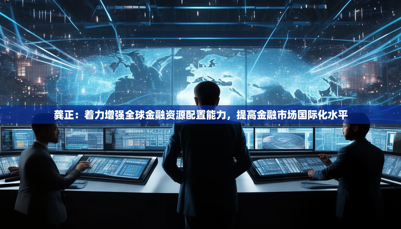 龚正：着力增强全球金融资源配置能力，提高金融市场国际化水平