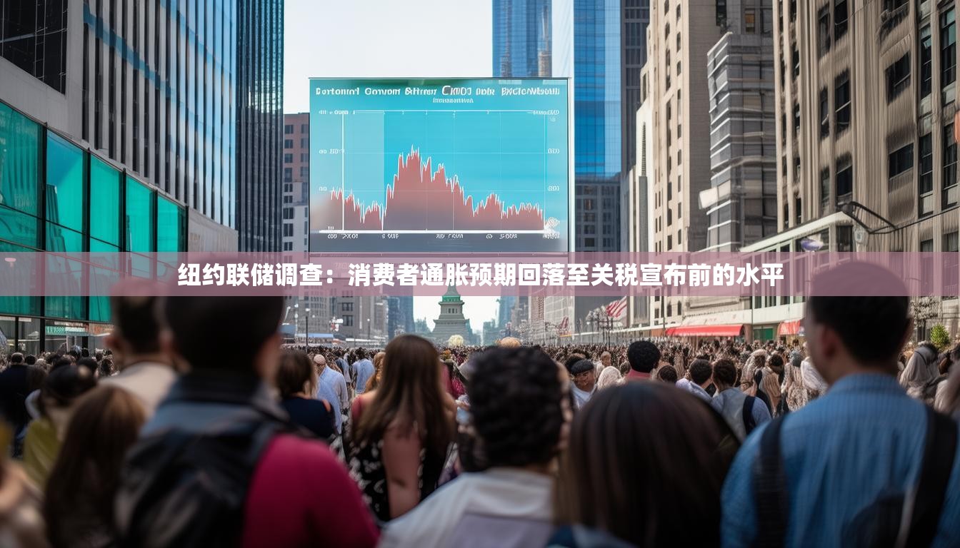 纽约联储调查：消费者通胀预期回落至关税宣布前的水平