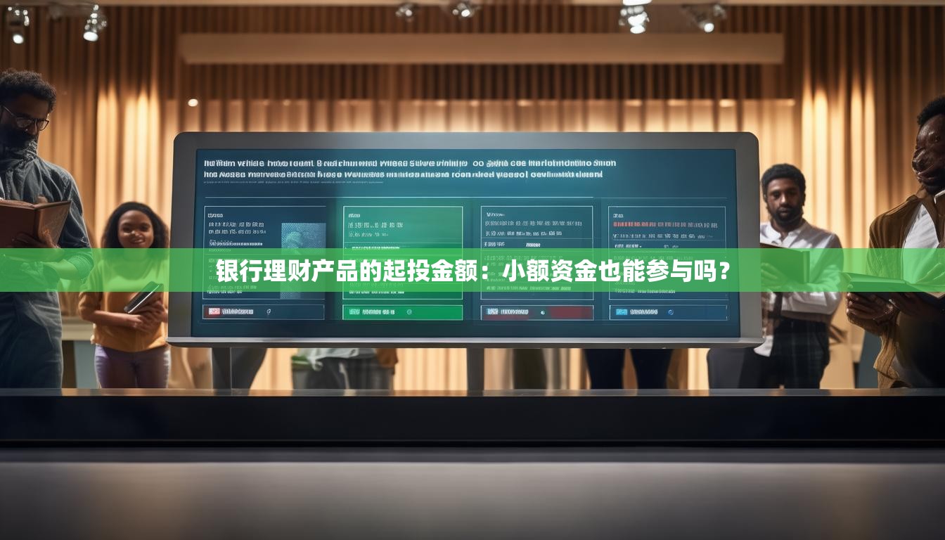 银行理财产品的起投金额：小额资金也能参与吗？
