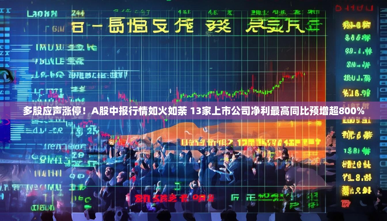 多股应声涨停！A股中报行情如火如荼 13家上市公司净利最高同比预增超800%