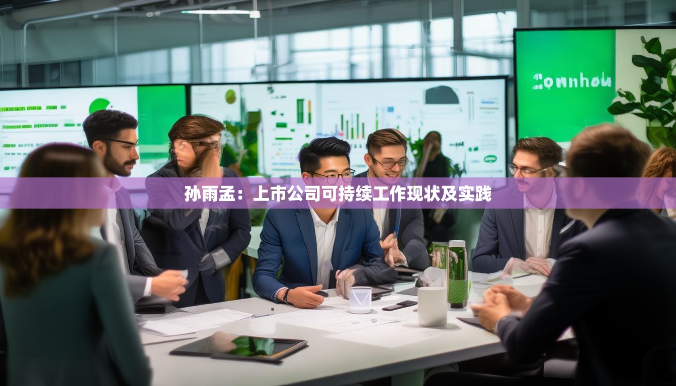 孙雨孟：上市公司可持续工作现状及实践